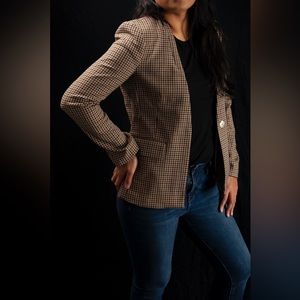 Plaid Dress Jacket from H&M